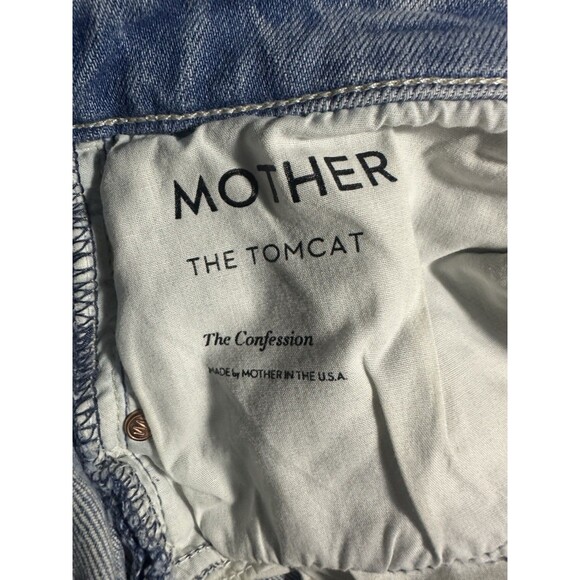 Mother Superior Jeans Tomcat The Confession High Rise Destroyed Jeans 26 - Picture 14 of 16